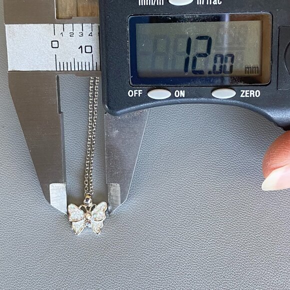 FAC Butterfly Crystal Bolo Bracelet & Necklace NWT - Picture 9 of 10